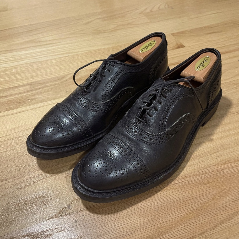 Strandmok Cap-Toe Oxford with Dainite Rubber Sole